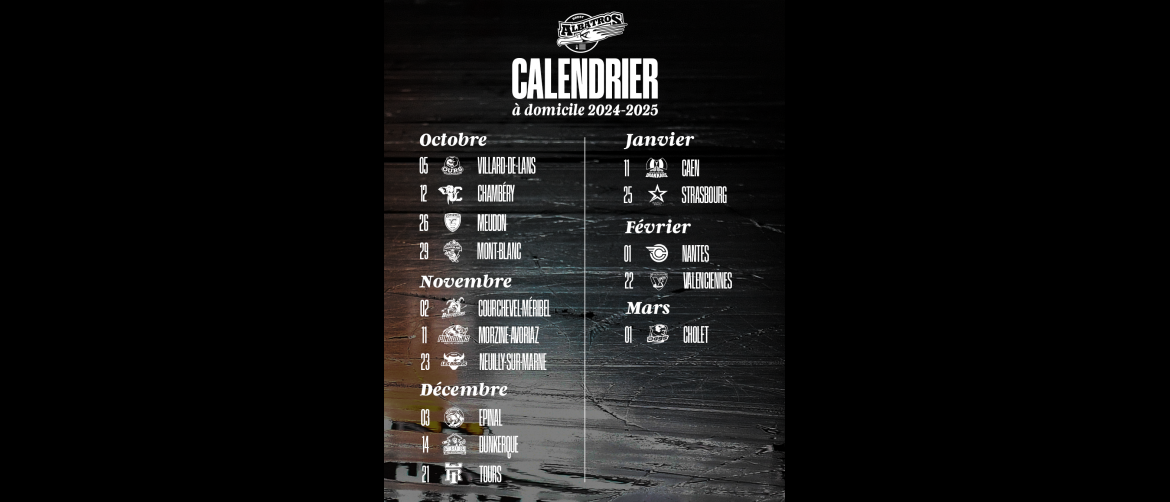 CALENDRIER 2024-2025