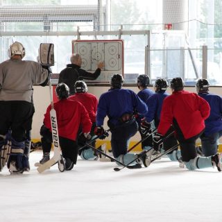Les Albatros au travail pour préparer la saison prochaine - © Brieuc Le Meur