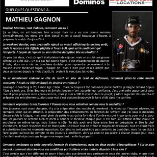 20/02/21 - BREST-CHOLET - PROGRAMME DU MATCH - © Brieuc Le Meur