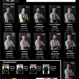 14/03/21 - BREST-NEUILLY - PROGRAMME DU MATCH - © Brieuc Le Meur