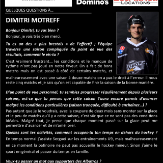 03/04/2021 - BREST-CAEN - PROGRAMME DU MATCH - © Brieuc Le Meur