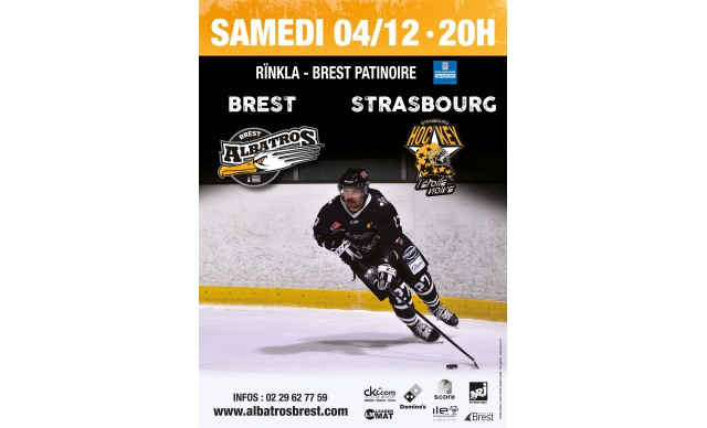 [D1 - J10] BREST-STRASBOURG SAMEDI 04/12/21 - 20H00 @RÏNKLA - BREST PATINOIRE