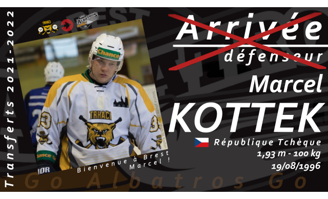 TRANSFERTS 2021-2022 - MARCEL KOTTEK NE VIENDRA PAS À BREST