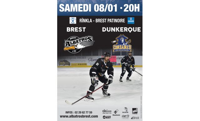 [D1 - J14] BREST-DUNKERQUE SAMEDI 08/01/22 - 20H00 @RÏNKLA - BREST PATINOIRE