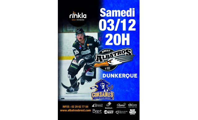 D1-J10 - BREST-DUNKERQUE SAMEDI 03/12/22 - 20H