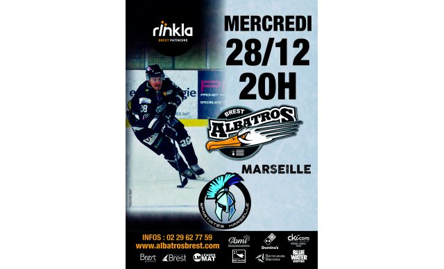 D1-J14 - BREST - MARSEILLE MERCREDI 28/12/22 - 20H