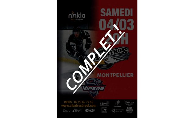 BREST - MONTPELLIER, C'EST COMPLET !