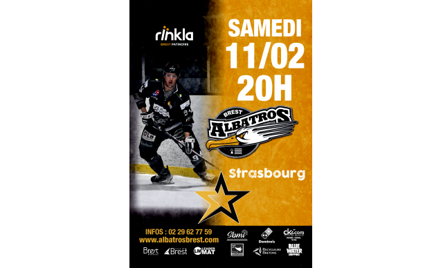 D1-J21 - BREST - STRASBOURG SAMEDI 11/02/23 - 20H