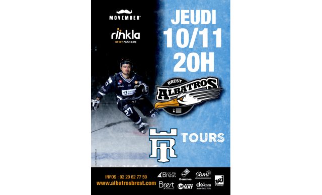 D1-J6 - BREST-TOURS JEUDI 10/11/22 - 20H