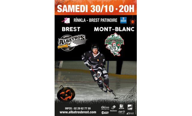 [D1 - J4] BREST-MONT-BLANC SAMEDI 30/10/21 - 20H00 @RÏNKLA - BREST PATINOIRE