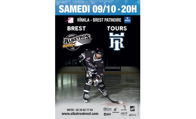 [D1 - J1] BREST-TOURS SAMEDI 09/10/21 - 20H00 @RÏNKLA - BREST PATINOIRE