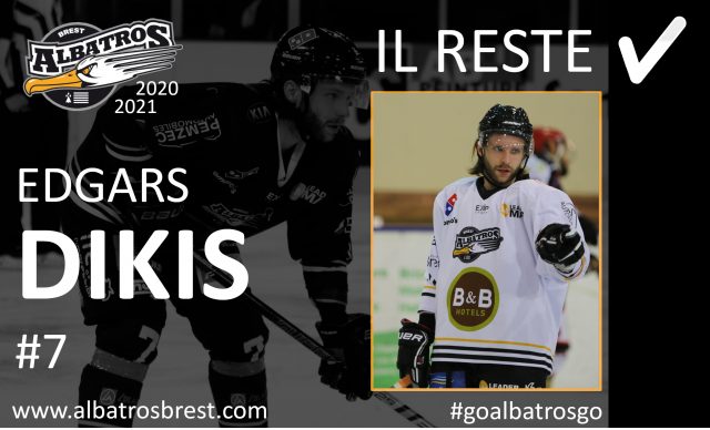 TRANSFERTS - EDGARS DIKIS POUR UNE NOUVELLE SAISON AVEC LES ALBATROS