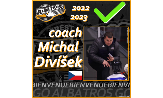 TRANSFERTS 2022-2023 : MICHAL DIVISEK PREND LES RÊNES DE L'ÉQUIPE