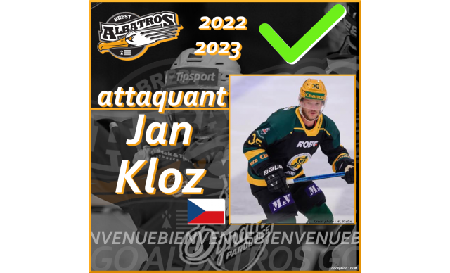 TRANSFERTS 2022-2023 : JAN KLOZ À L'ATTAQUE AVEC LES ALBATROS