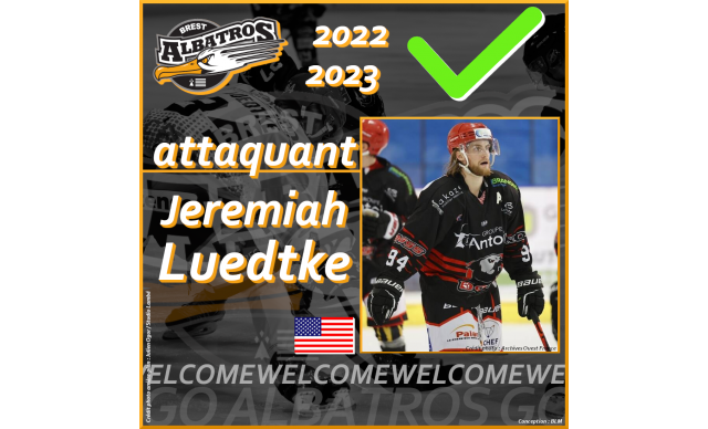 TRANSFERTS 2022-2023 : JEREMIAH LUEDTKE ARRIVE À LA POINTE FINISTÉRIENNE