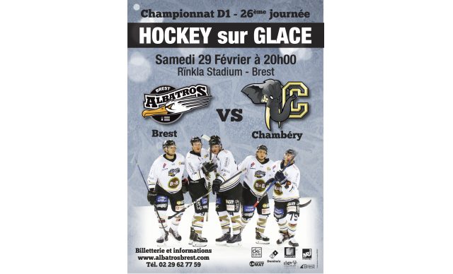 DERNIER MATCH À DOMICILE DE LA SAISON RÉGULIÈRE SAMEDI 29 FÉVRIER CONTRE CHAMBÉRY