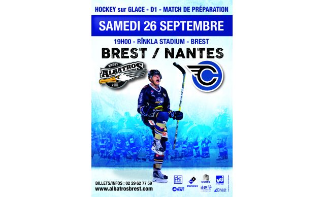 MATCH DE PRÉPARATION LE 26 SEPTEMBRE À 19H00 : LES ALBATROS REÇOIVENT LES CORSAIRES DE NANTES