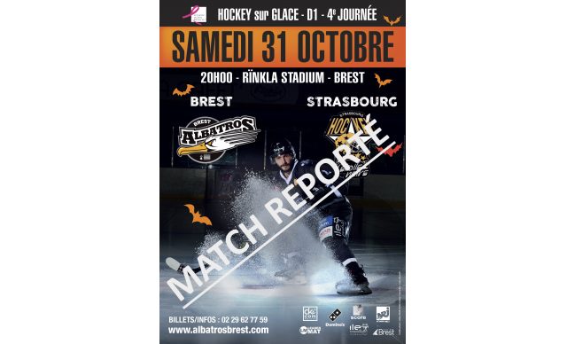 REPORT DU MATCH BREST-STRASBOURG PRÉVU SAMEDI PROCHAIN 31/10