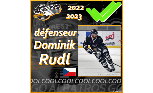 TRANSFERTS 2022-2023 : DOMINIK RUDL REMPILE POUR 2022-2023