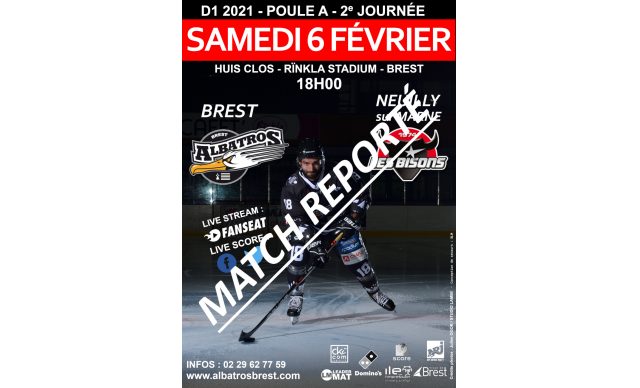 REPORT DU MATCH BREST-NEUILLY/MARNE