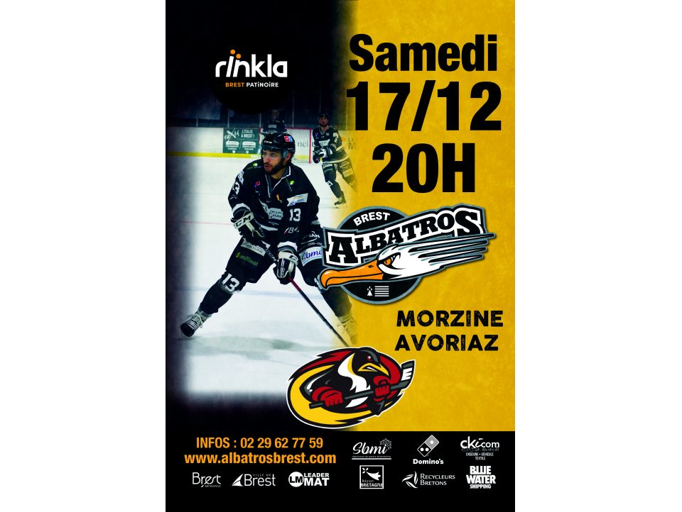 D1-J12 - BREST - MORZINE-AVORIAZ SAMEDI 17/12/22 - 20H