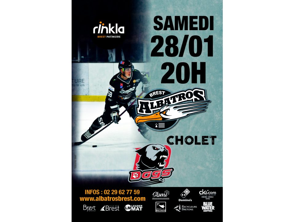 D1-J19 - BREST - CHOLET SAMEDI 28/01/23 - 20H