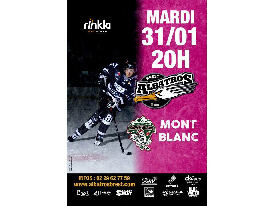 D1-J3 (REPORT) - BREST-MONT-BLANC MARDI 31/01/23 - 20H