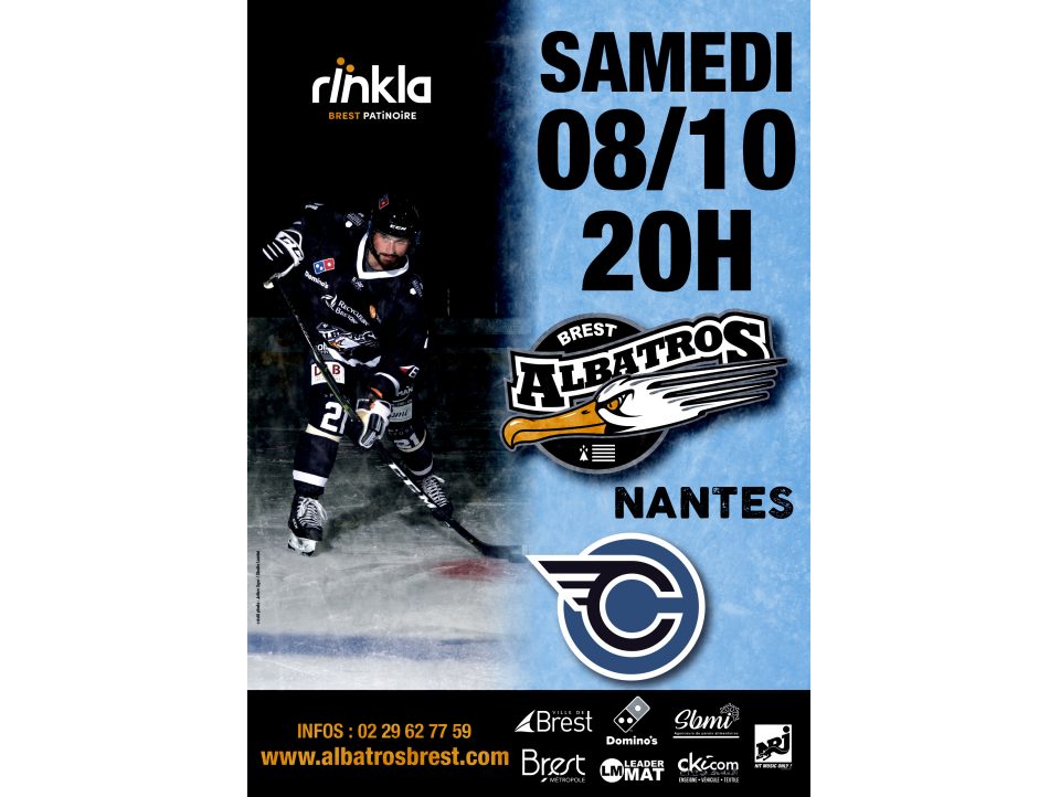 D1-J1 - BREST-NANTES SAMEDI 08/10/22 - 20H