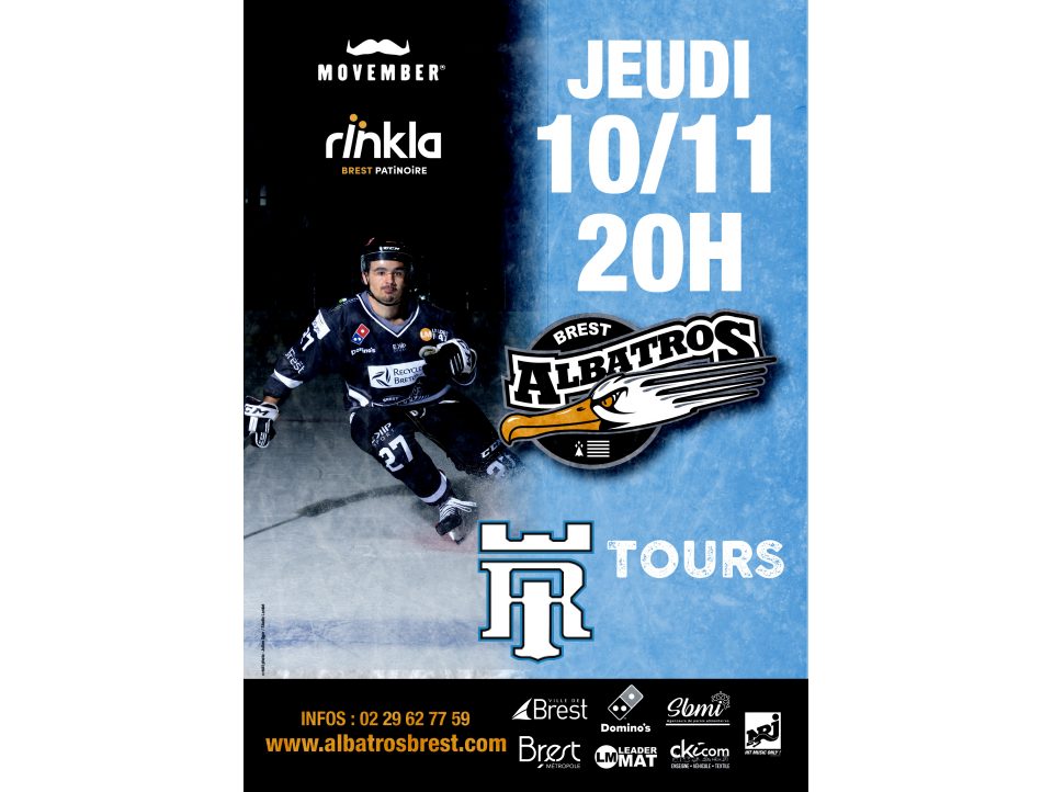 D1-J6 - BREST-TOURS JEUDI 10/11/22 - 20H