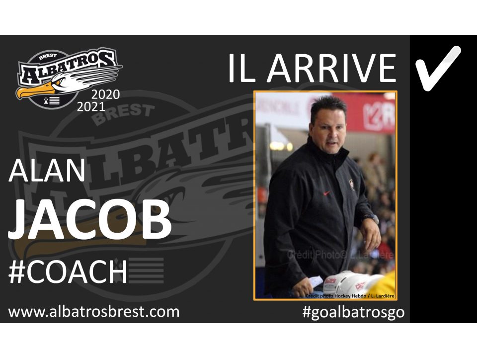 TRANSFERTS/COACH : ALAN JACOB SUR LE BANC DES ALBATROS