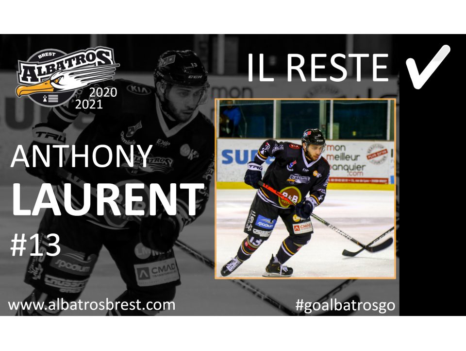 TRANSFERTS - ANTHONY LAURENT DANS L'EFFECTIF