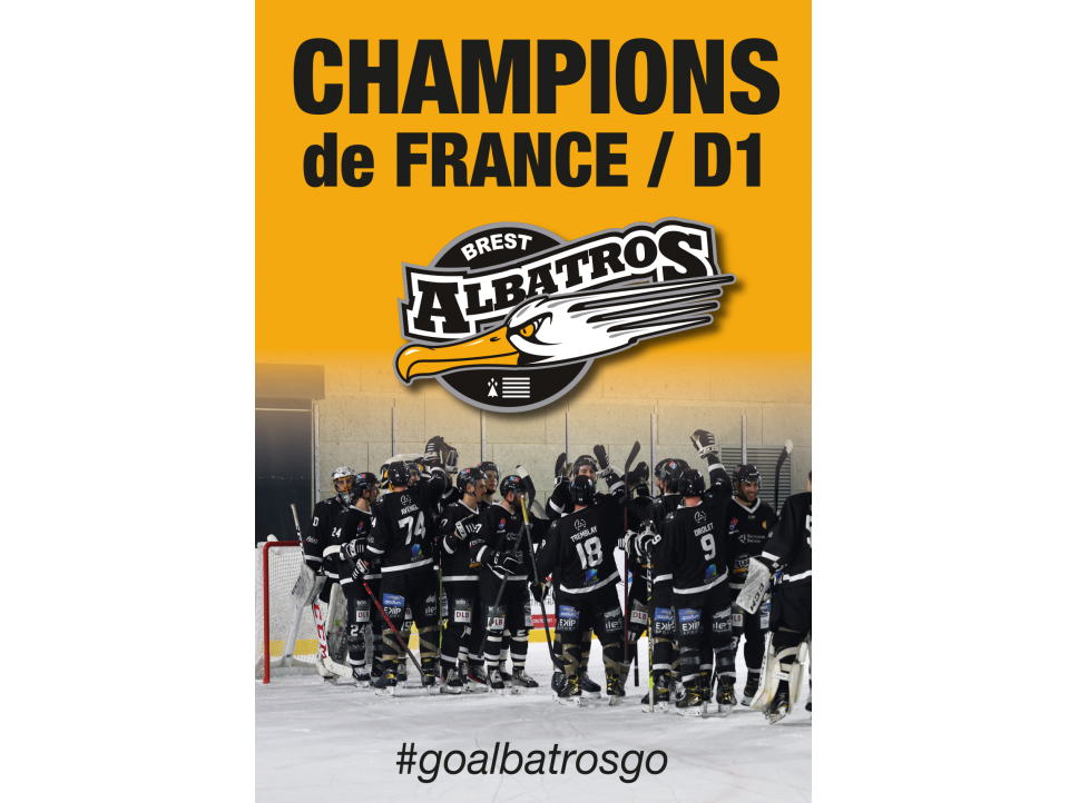 LES ALBATROS SONT CHAMPIONS DE FRANCE DE D1 2022 !!!