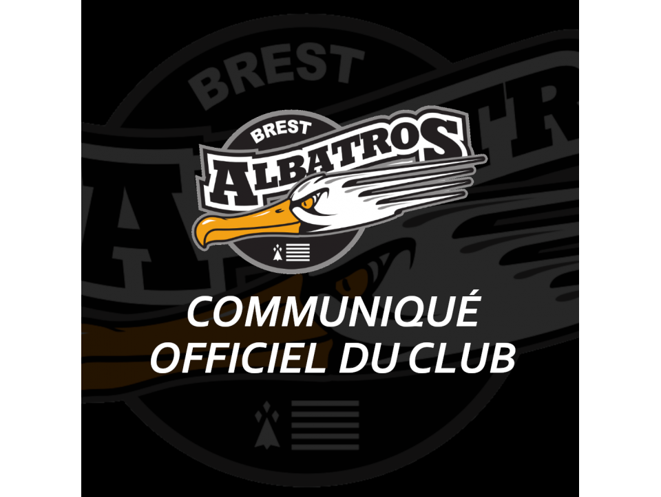 COMMUNIQUÉ OFFICIEL DU CLUB