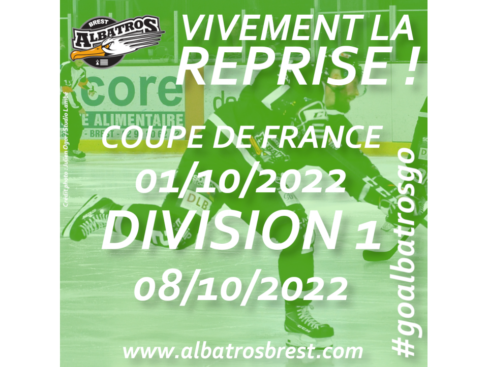 LES DATES DE REPRISE SONT CONNUES !