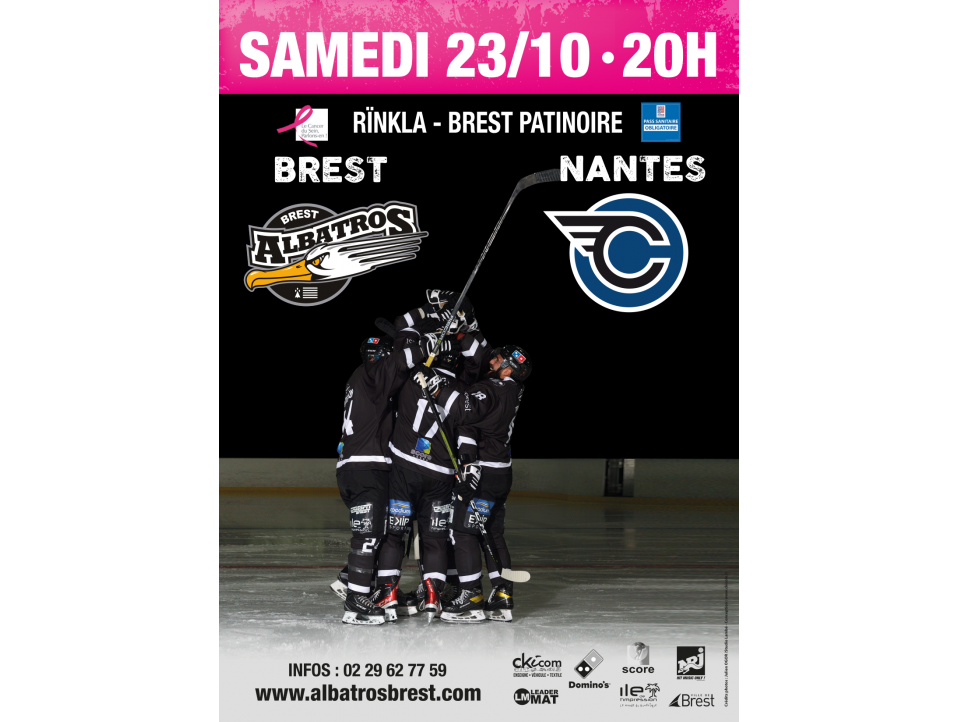 [D1 - J3] BREST-NANTES SAMEDI 23/10/21 - 20H00 @RÏNKLA - BREST PATINOIRE