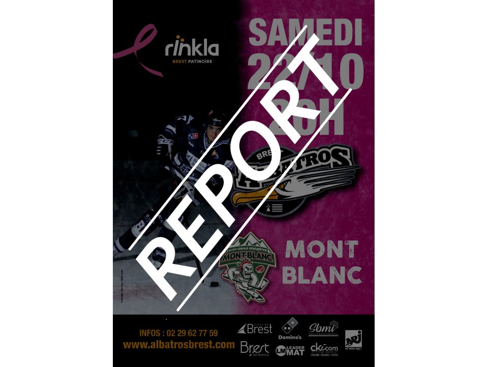 REPORT DU MATCH DU 22/10 CONTRE MONT-BLANC